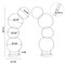 2X Oversized Wedding Flower Stand Background Wedding Valentine's Day Party Props